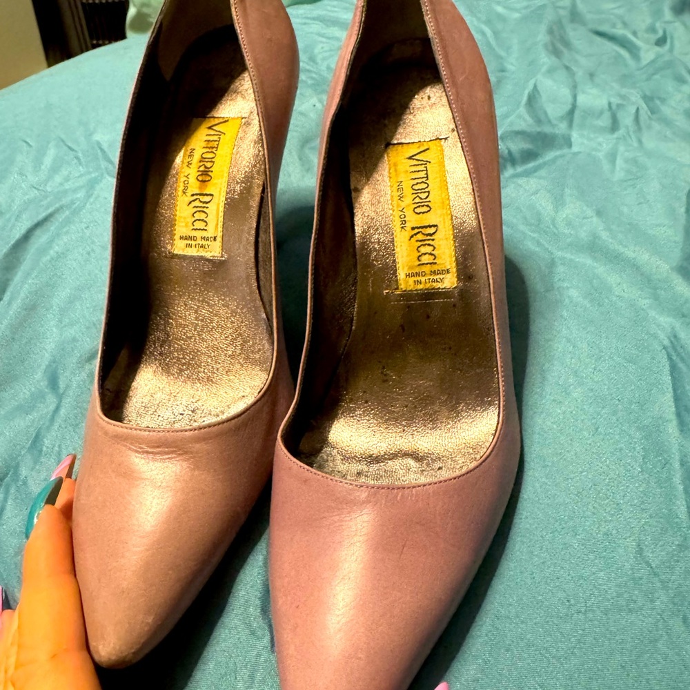 Vintage shoes, vittorio ricci handmade in italy